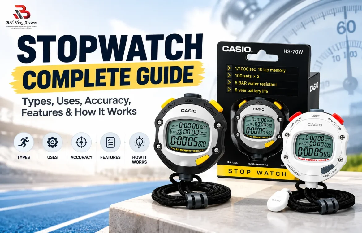 Stopwatch: Complete Guide to Types, Uses, Accuracy, Features & How It Works